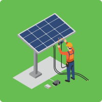 solar panel maintenance